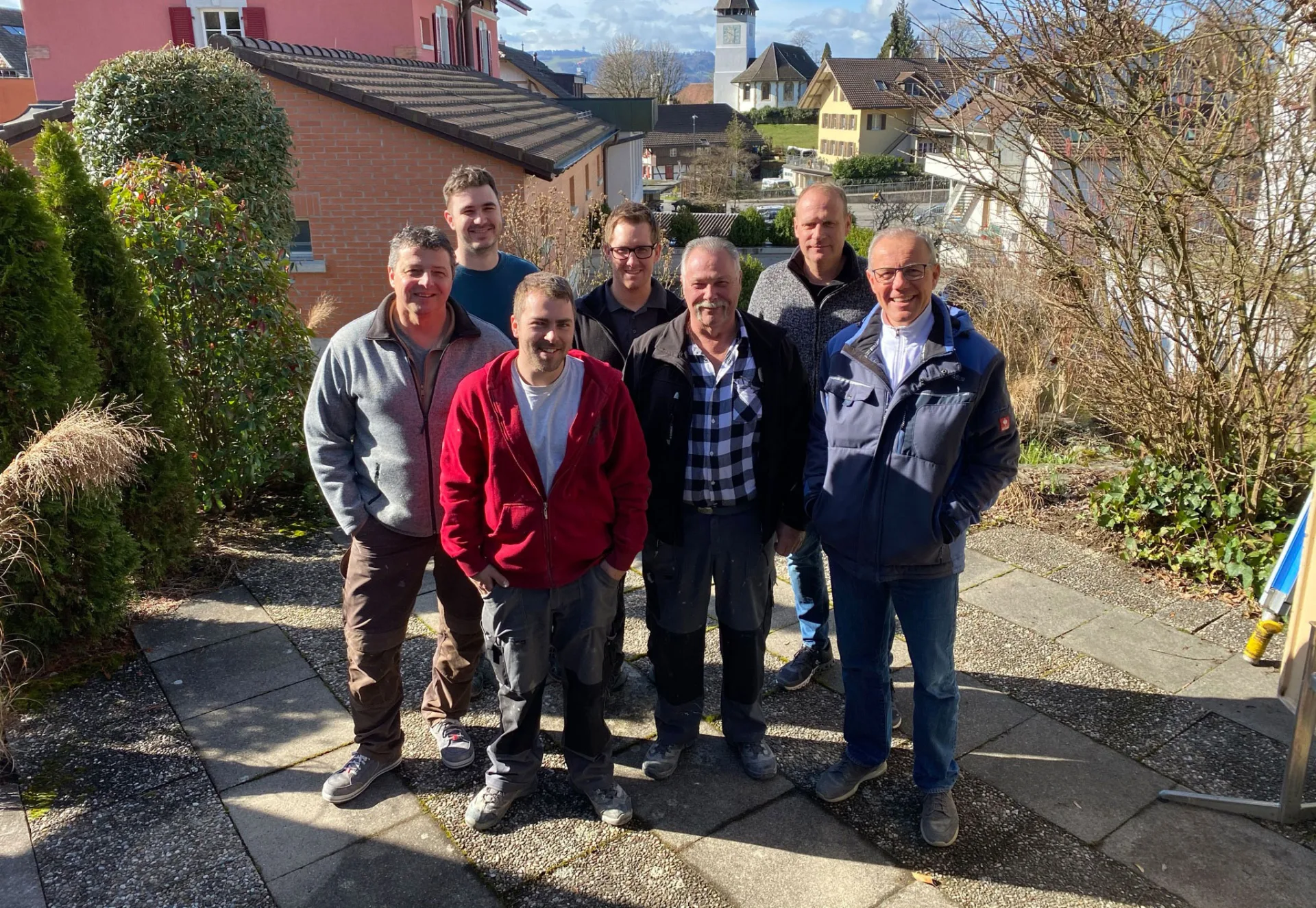 Das Team der UBI Umbaugruppe Bolligen–Ittigen